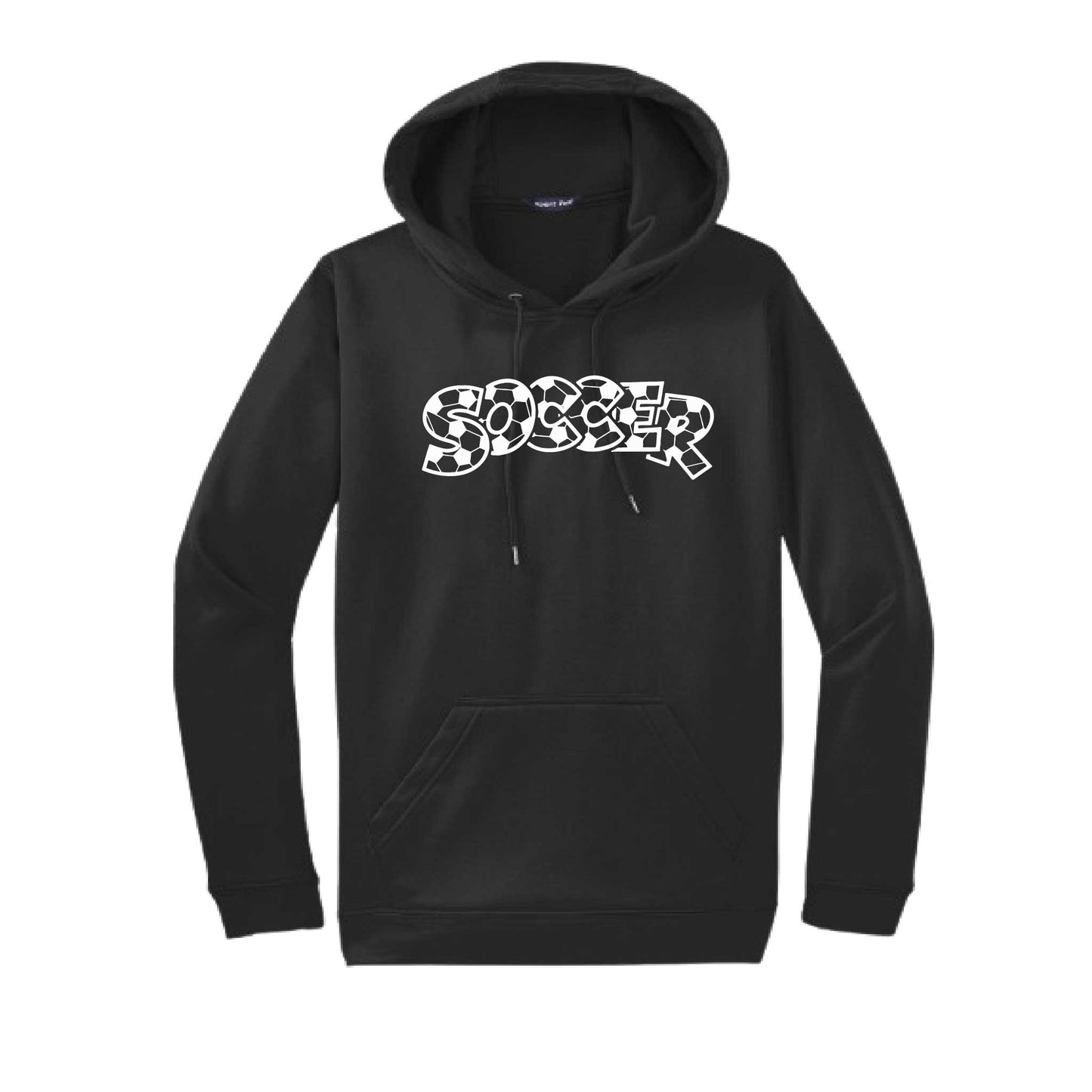 Soccer Hook | Unisex Hoodie Athletic Soccer Sweatshirt | 50% Cotton/50% Polyester
