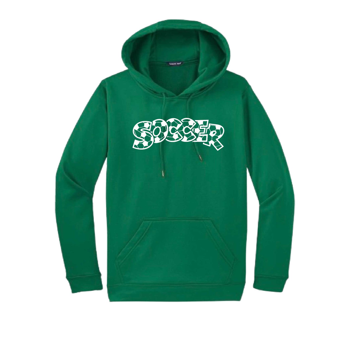 Soccer Hook | Unisex Hoodie Athletic Soccer Sweatshirt | 50% Cotton/50% Polyester