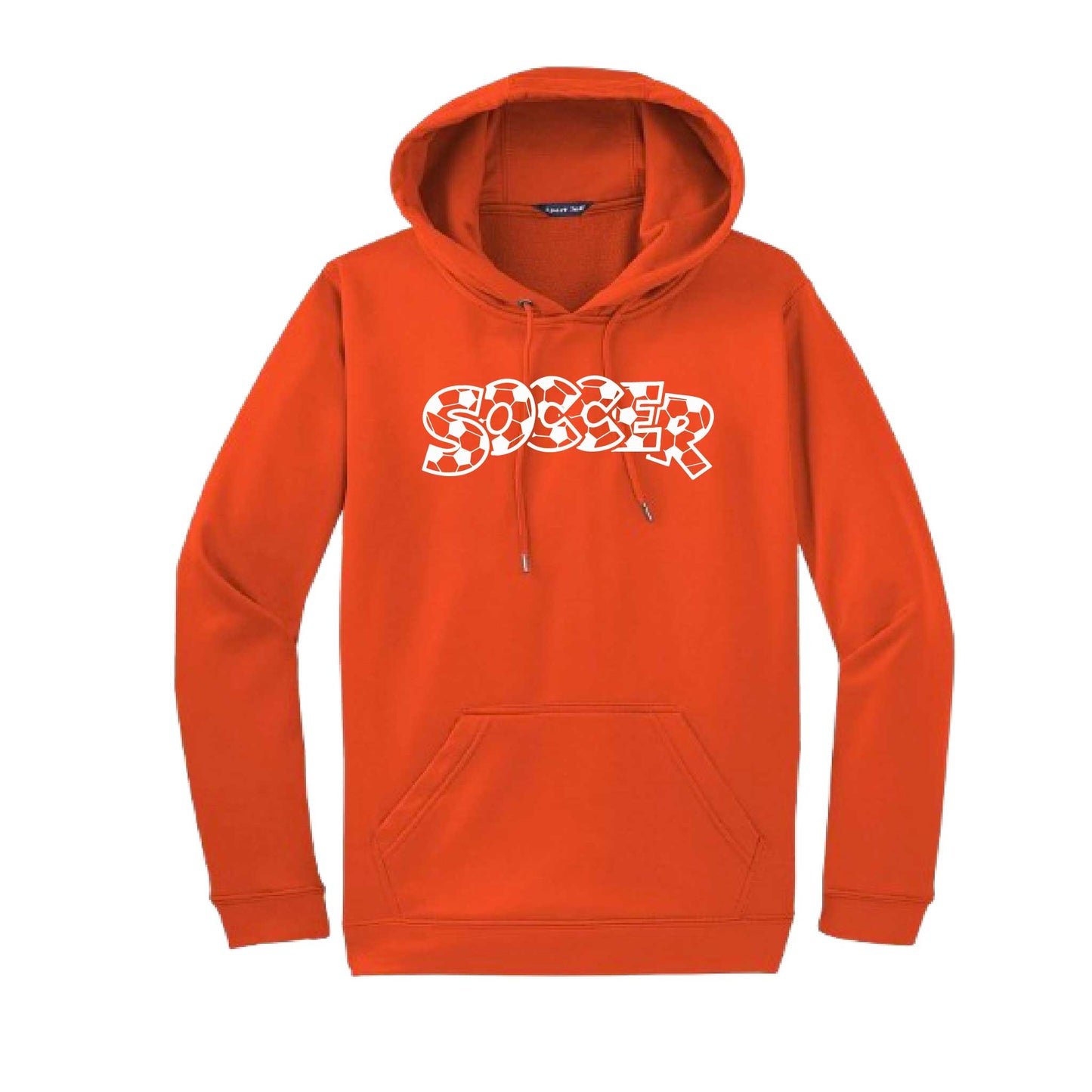 Soccer Hook | Unisex Hoodie Athletic Soccer Sweatshirt | 50% Cotton/50% Polyester