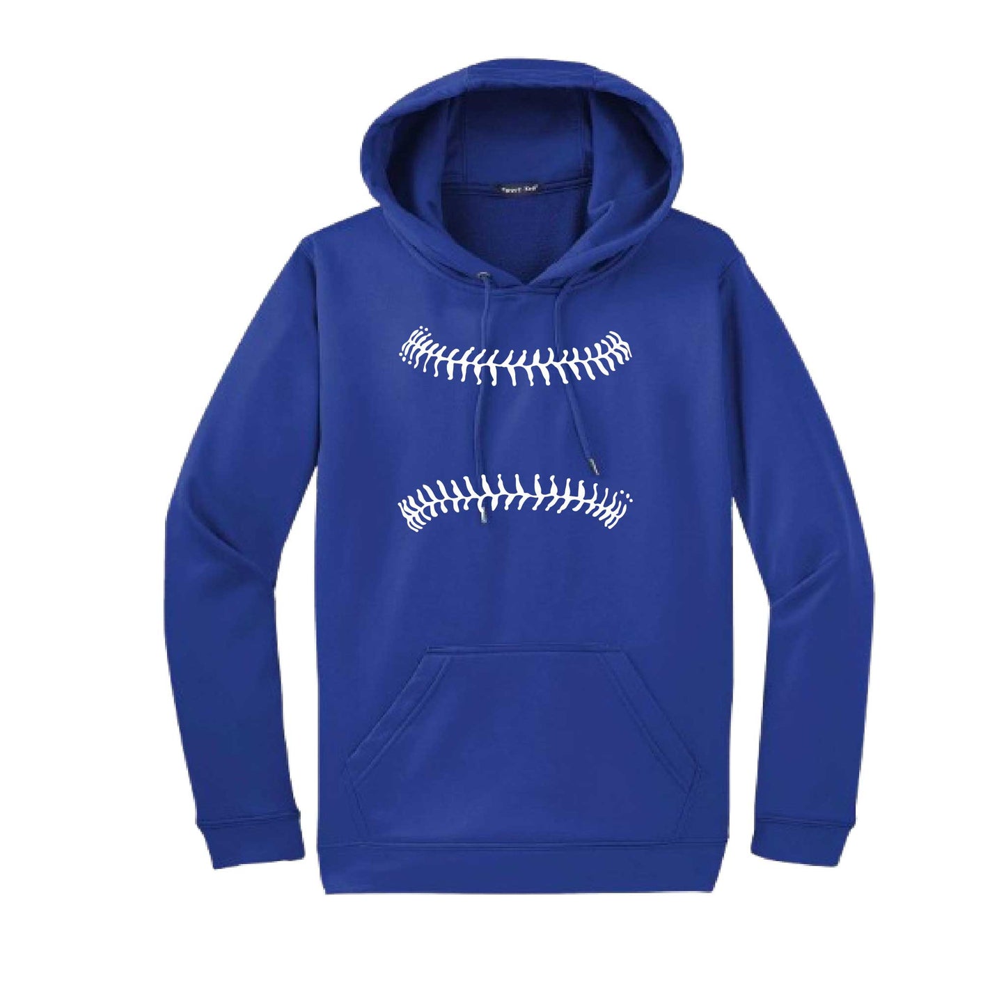 Baseball Stitches | Unisex Hoodie Athletic Baseball Sweatshirt | 50% Cotton/50% Polyester