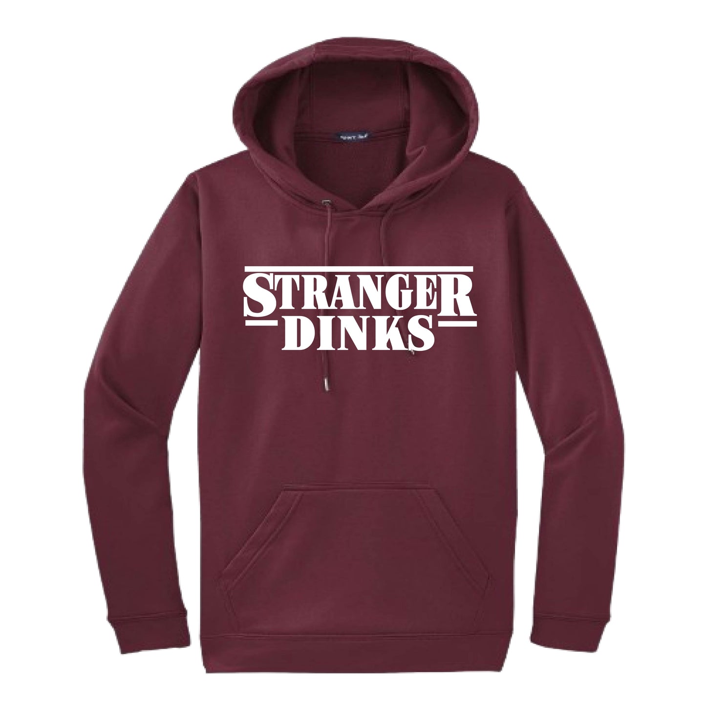 Stranger Dinks | Unisex Hoodie Athletic Sweatshirt | 50% Cotton/50% Polyester