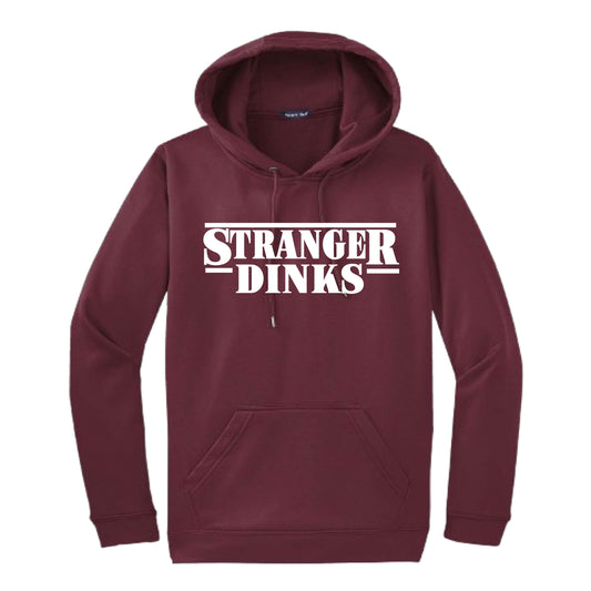 Stranger Dinks | Unisex Hoodie Athletic Sweatshirt | 50% Cotton/50% Polyester