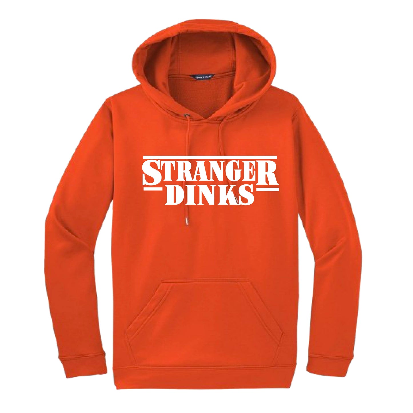 Stranger Dinks | Unisex Hoodie Athletic Sweatshirt | 50% Cotton/50% Polyester