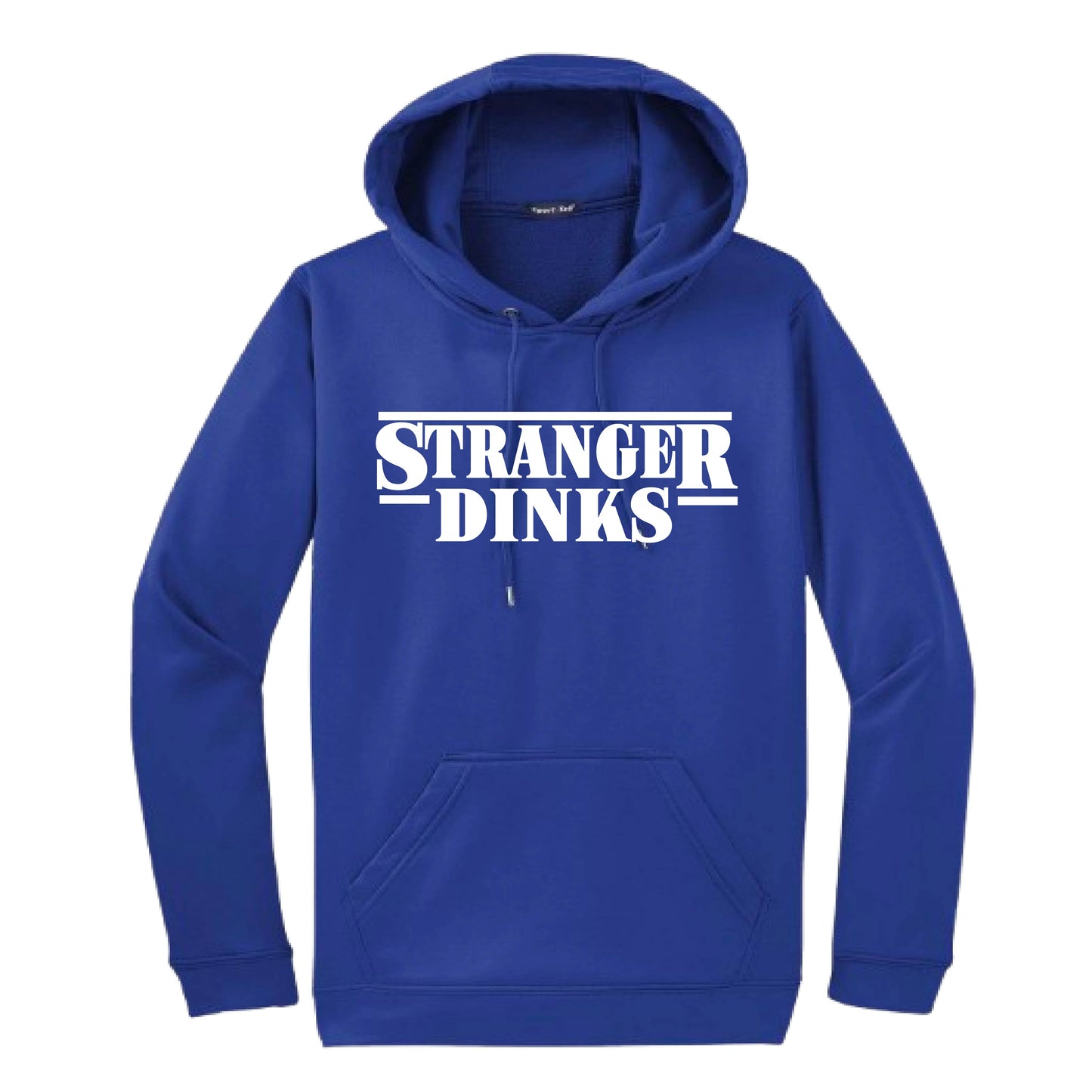Stranger Dinks | Unisex Hoodie Athletic Sweatshirt | 50% Cotton/50% Polyester