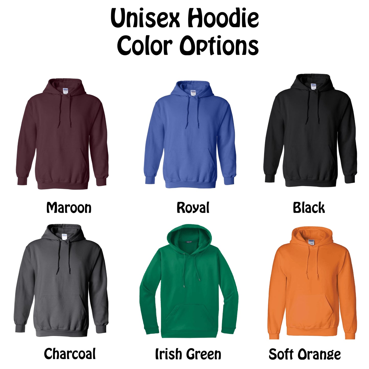 002 With Pickleballs Customizable (Colors Green Orange Red) | Unisex Hoodie Pickleball Sweatshirt | 50% Cotton 50% Polyester