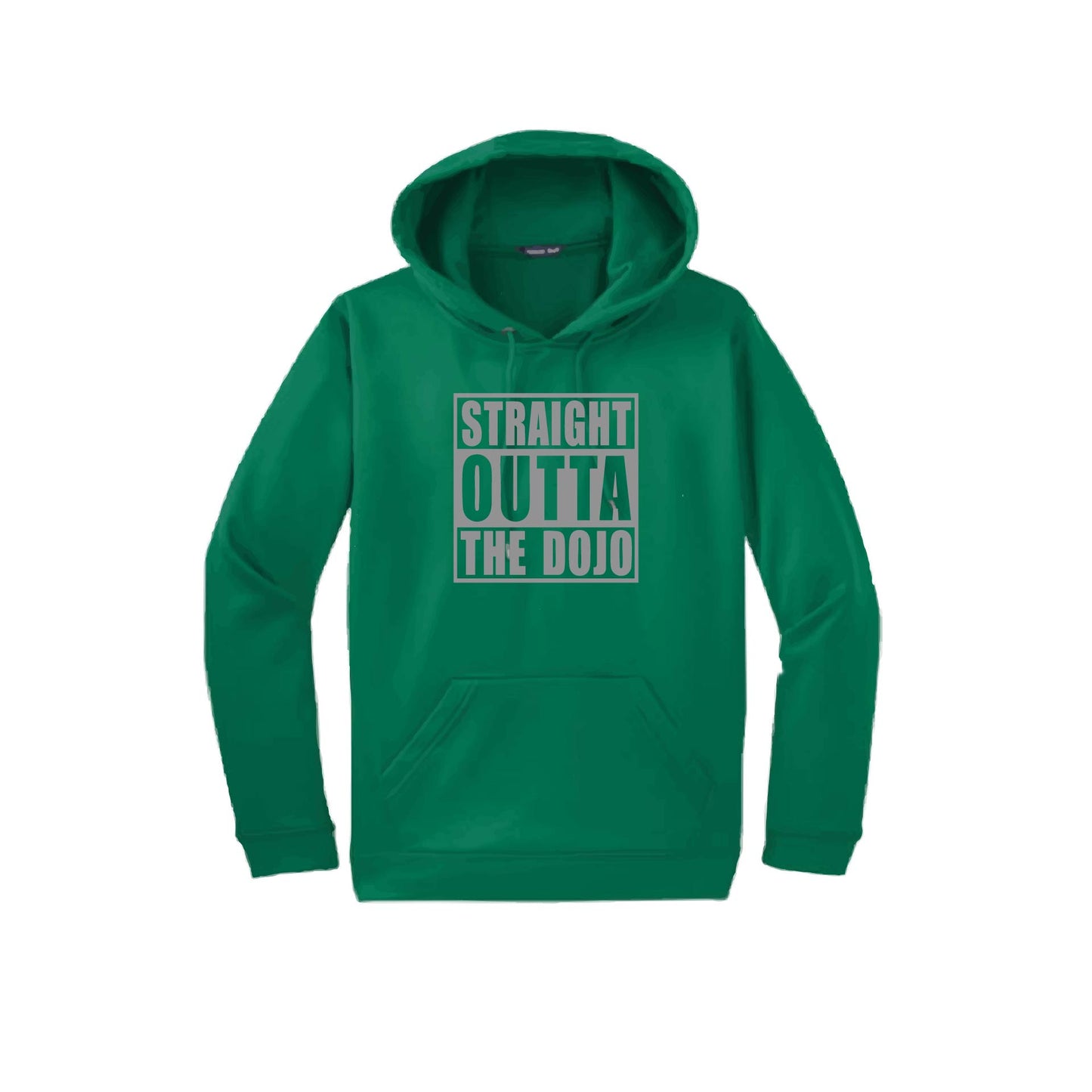 Straight Otta the Dojo | Unisex Hoodie Athletic Karate Sweatshirt | 50% Cotton/50% Polyester