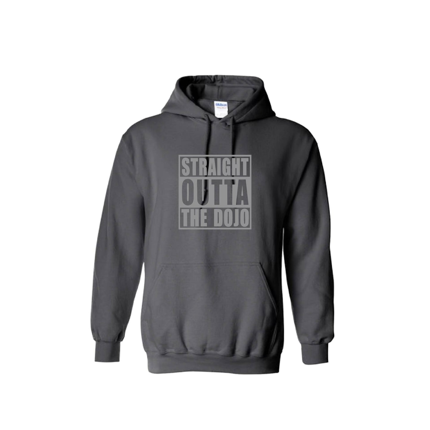 Straight Otta the Dojo | Unisex Hoodie Athletic Karate Sweatshirt | 50% Cotton/50% Polyester