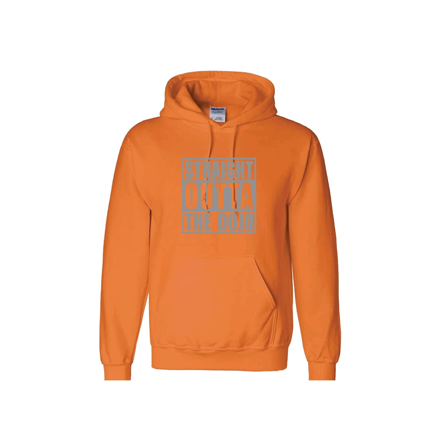 Straight Otta the Dojo | Unisex Hoodie Athletic Karate Sweatshirt | 50% Cotton/50% Polyester