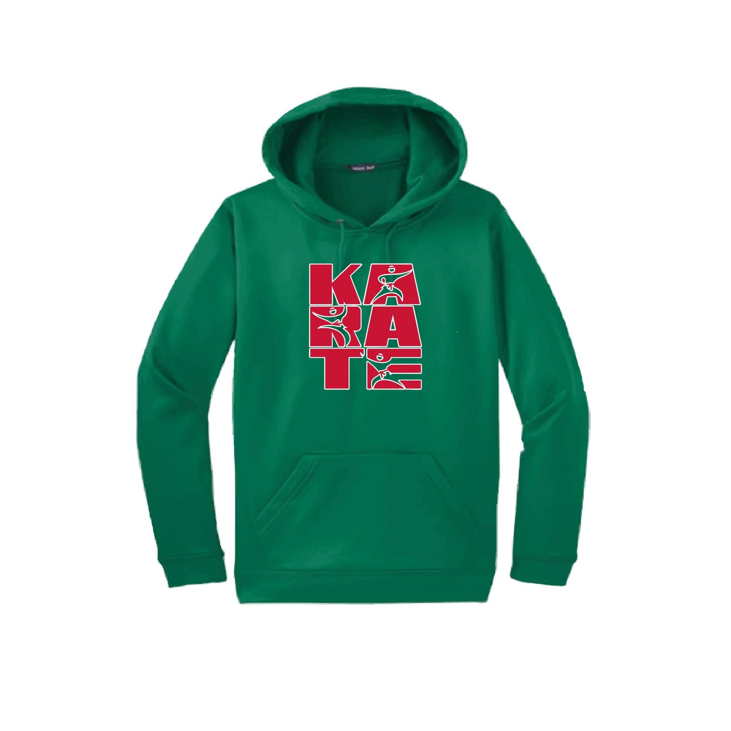 Karate Stacked | Unisex Hoodie Athletic Karate Sweatshirt | 50% Cotton/50% Polyester