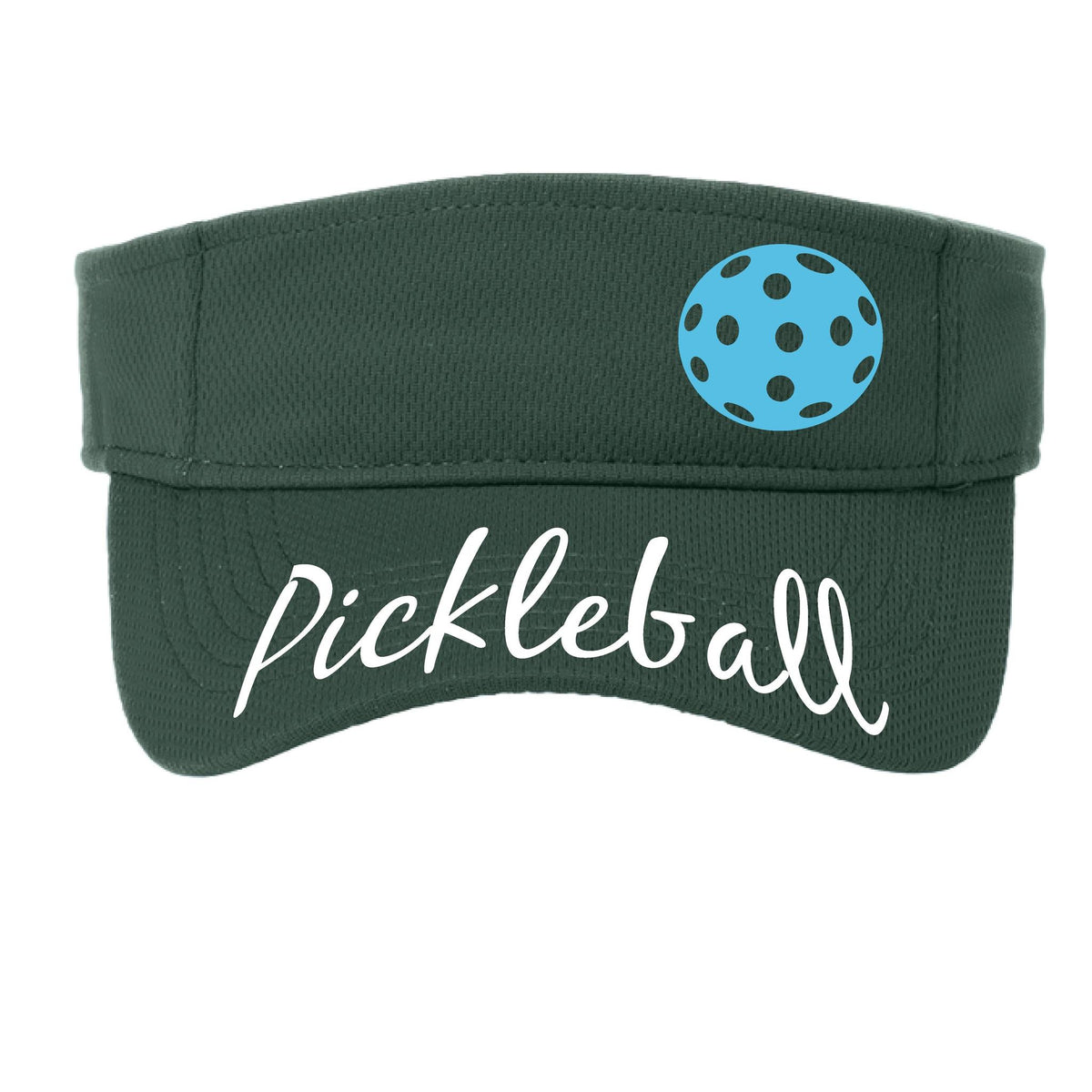 Uplifting Pickleball (10 Custom Pickleball Colors) | Pickleball Visors | Moisture Wicking 100% Polyester