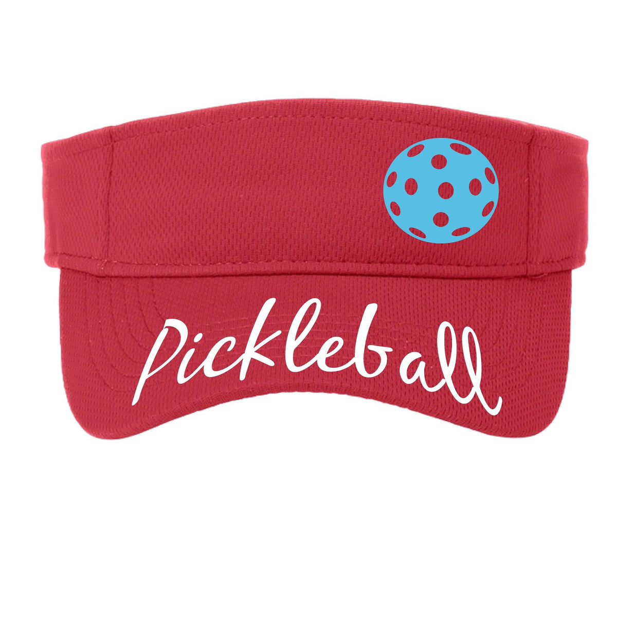Uplifting Pickleball (10 Custom Pickleball Colors) | Pickleball Visors | Moisture Wicking 100% Polyester