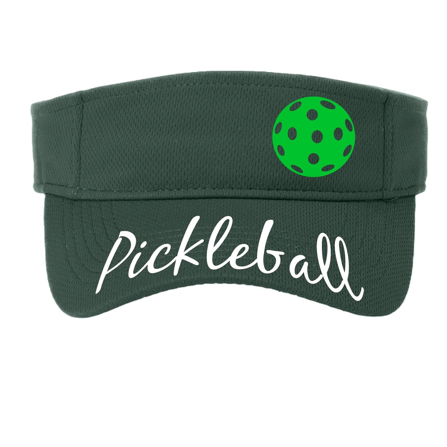 Uplifting Pickleball (10 Custom Pickleball Colors) | Pickleball Visors | Moisture Wicking 100% Polyester