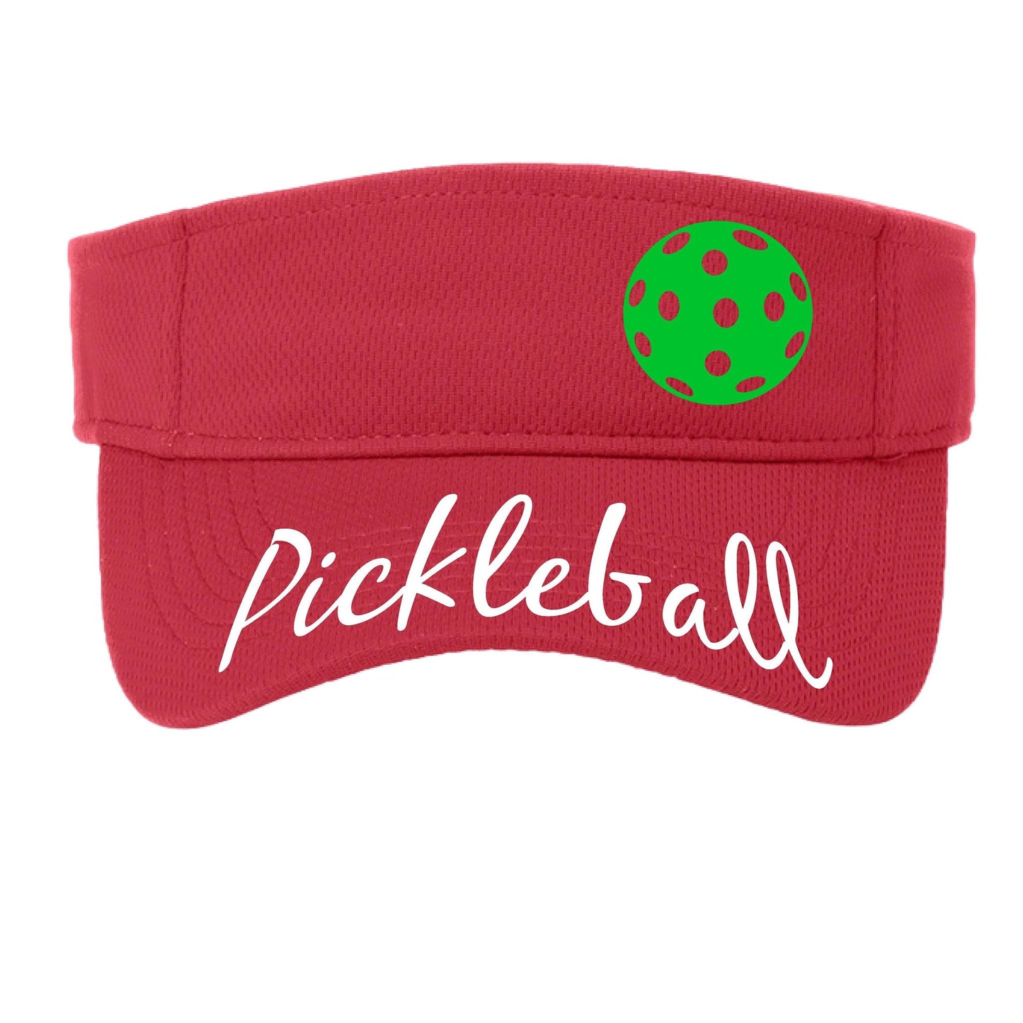 Uplifting Pickleball (10 Custom Pickleball Colors) | Pickleball Visors | Moisture Wicking 100% Polyester