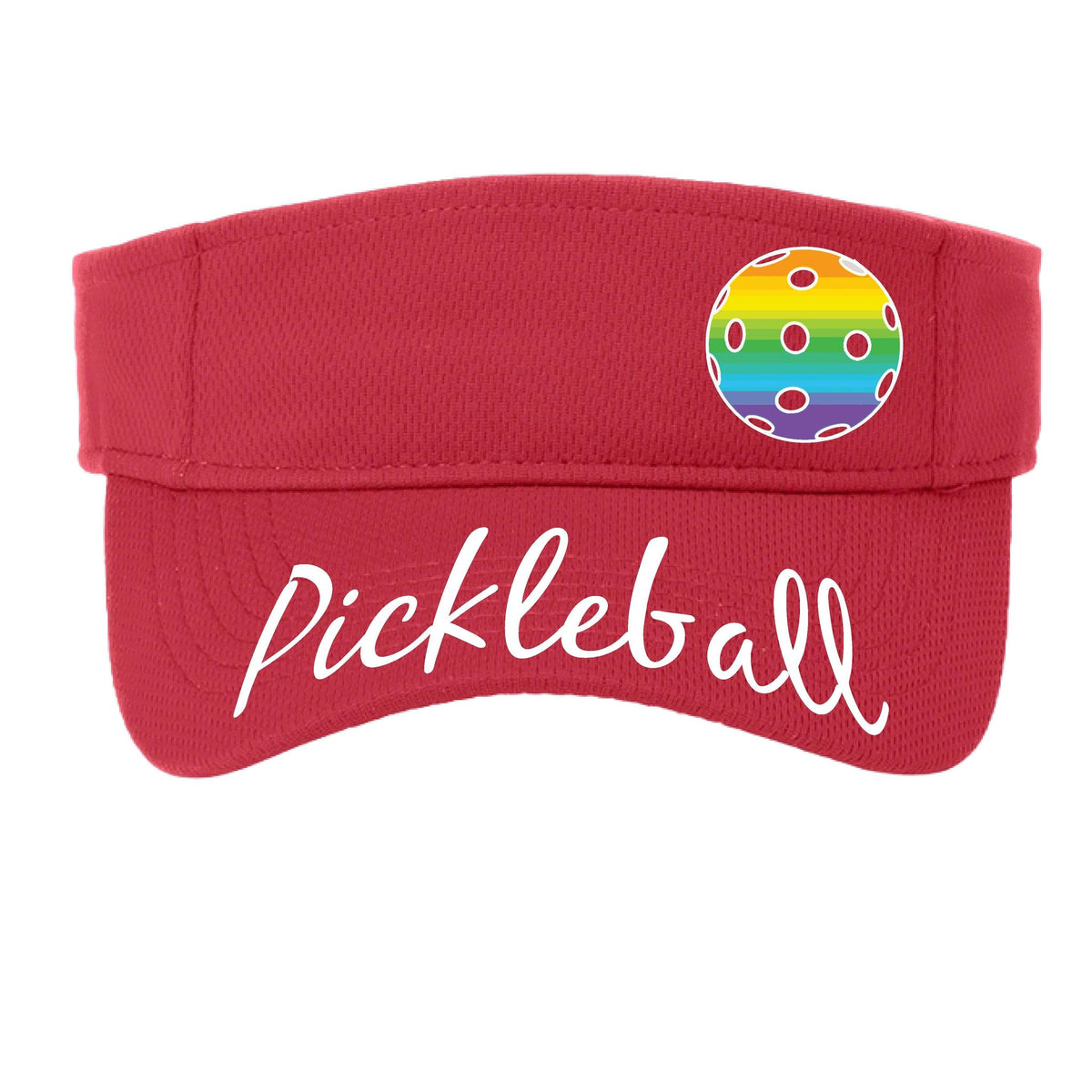 Uplifting Pickleball (10 Custom Pickleball Colors) | Pickleball Visors | Moisture Wicking 100% Polyester