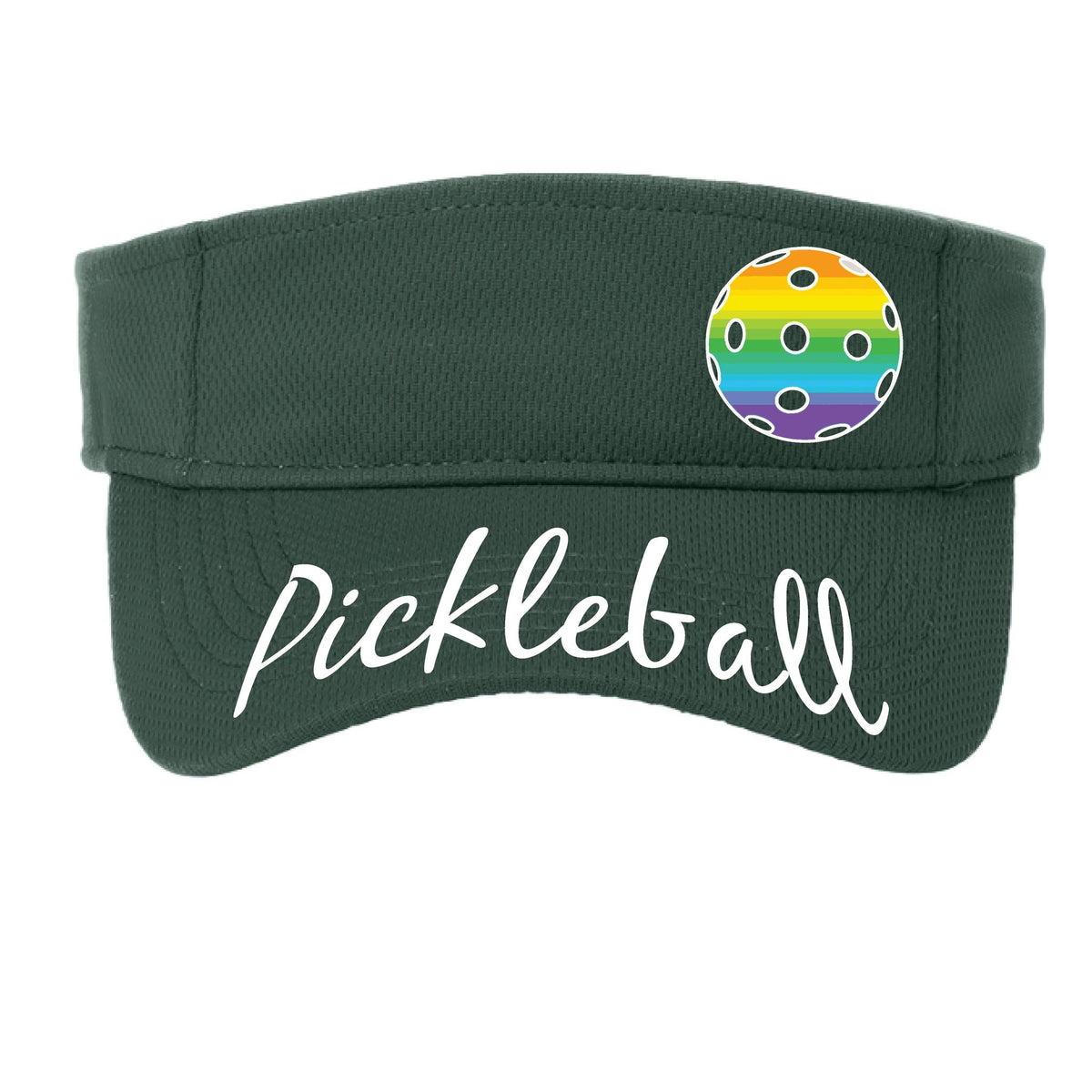 Uplifting Pickleball (10 Custom Pickleball Colors) | Pickleball Visors | Moisture Wicking 100% Polyester