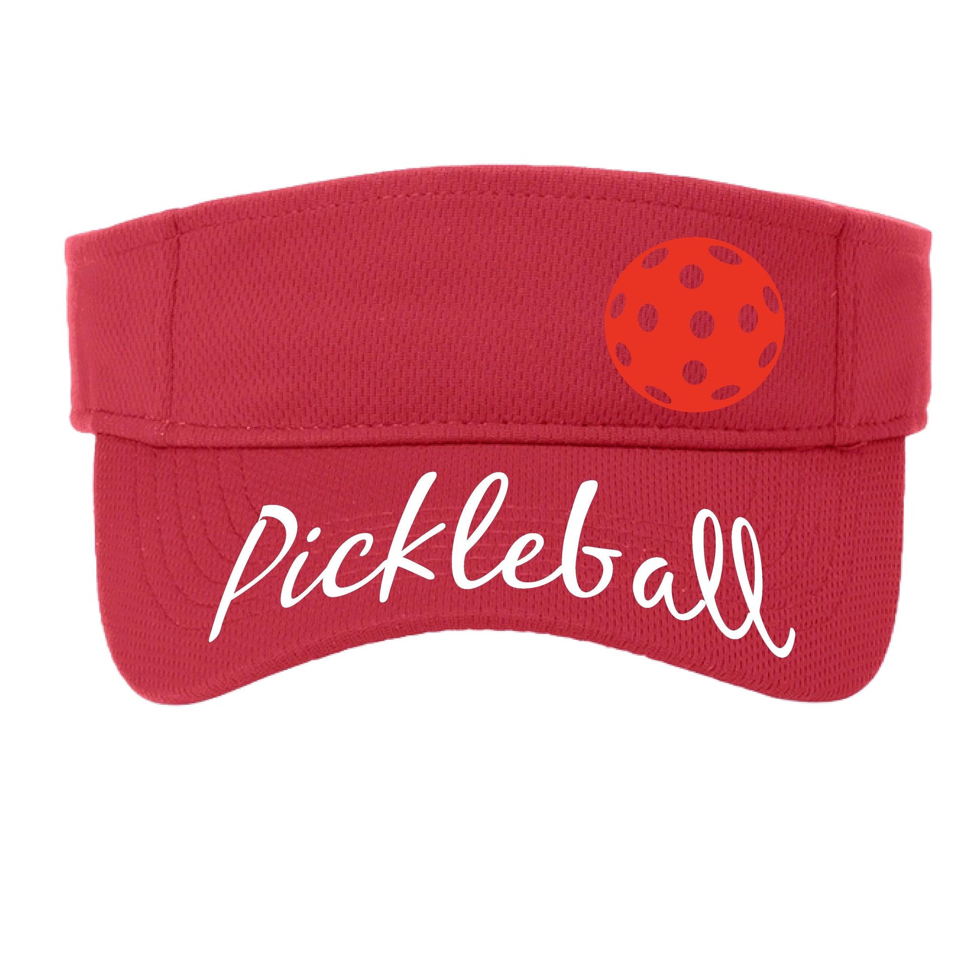 Uplifting Pickleball (10 Custom Pickleball Colors) | Pickleball Visors | Moisture Wicking 100% Polyester
