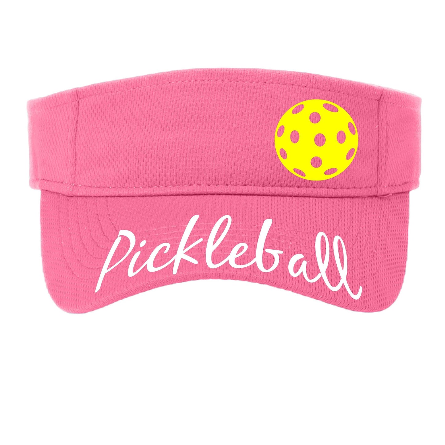 Uplifting Pickleball (10 Custom Pickleball Colors) | Pickleball Visors | Moisture Wicking 100% Polyester