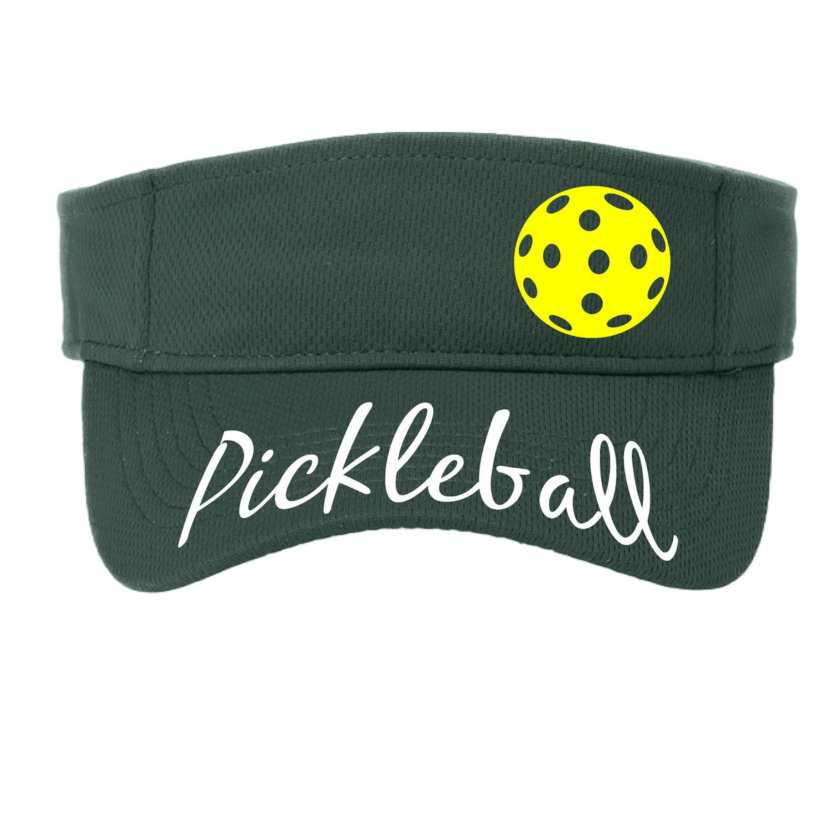 Uplifting Pickleball (10 Custom Pickleball Colors) | Pickleball Visors | Moisture Wicking 100% Polyester
