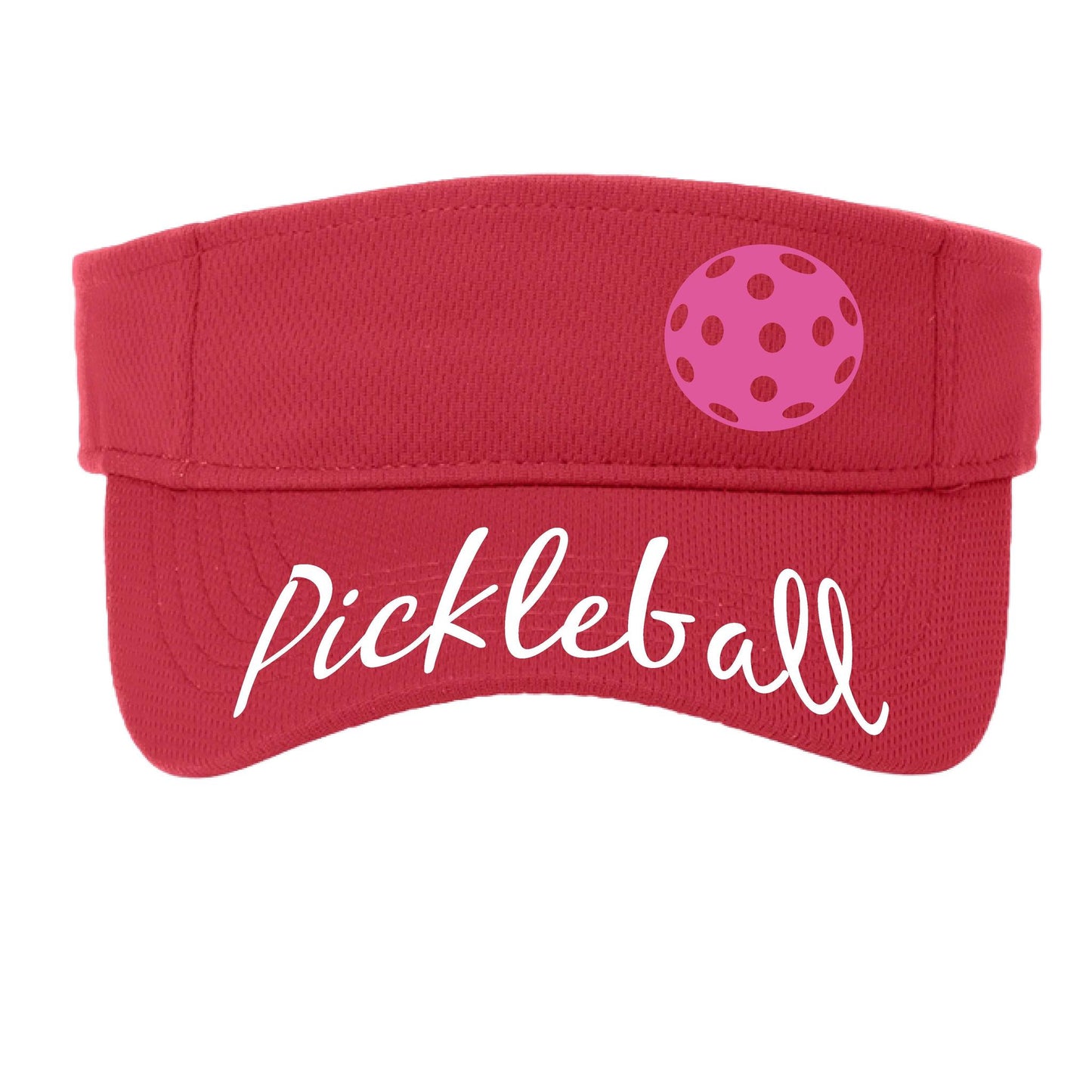 Uplifting Pickleball (10 Custom Pickleball Colors) | Pickleball Visors | Moisture Wicking 100% Polyester