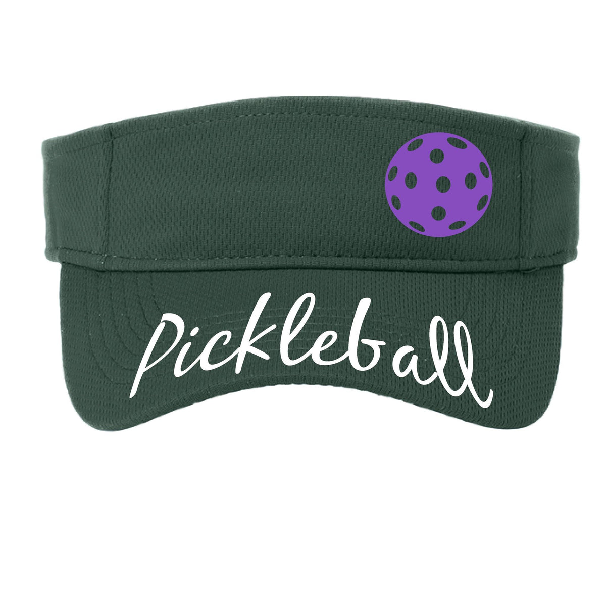 Uplifting Pickleball (10 Custom Pickleball Colors) | Pickleball Visors | Moisture Wicking 100% Polyester