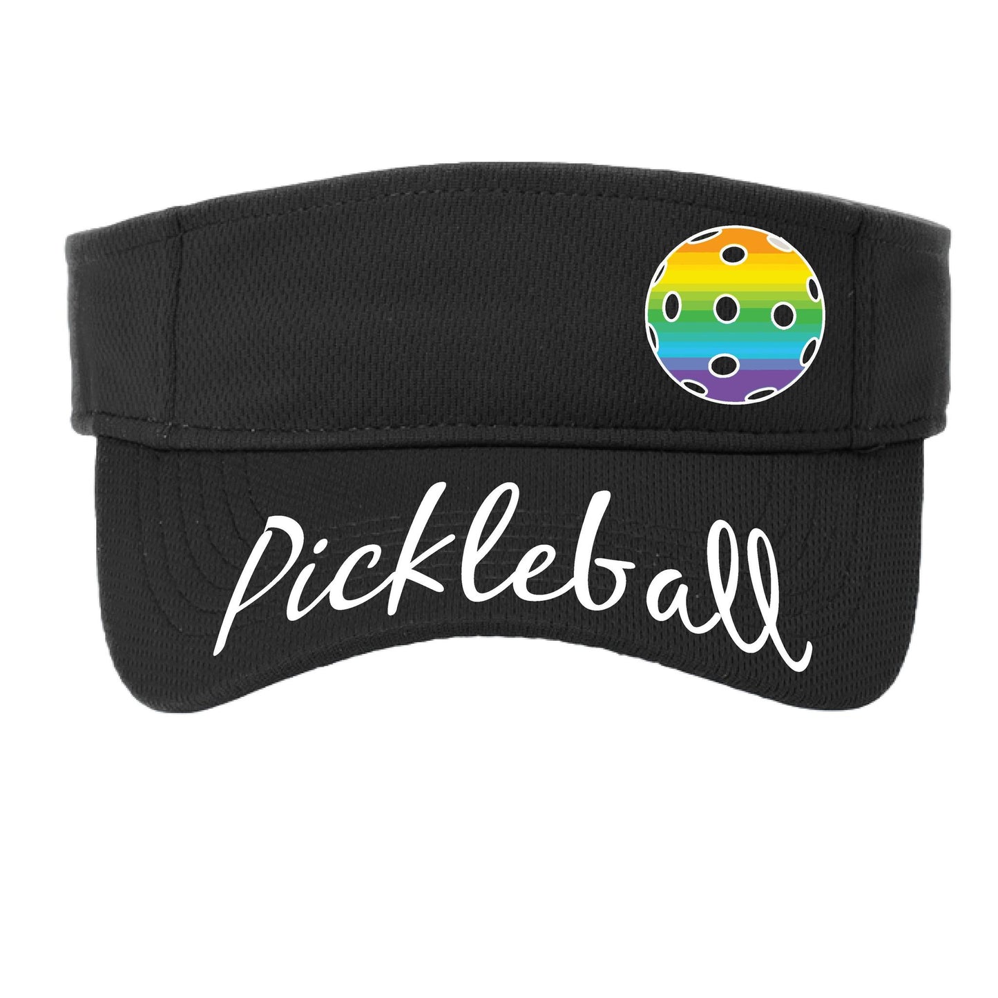 Uplifting Pickleball (10 Custom Pickleball Colors) | Pickleball Visors | Moisture Wicking 100% Polyester
