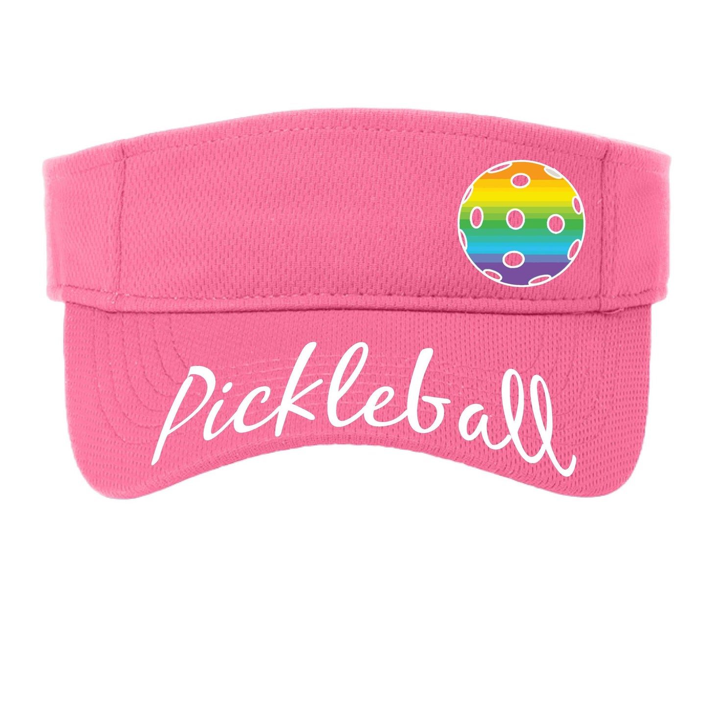 Uplifting Pickleball (10 Custom Pickleball Colors) | Pickleball Visors | Moisture Wicking 100% Polyester