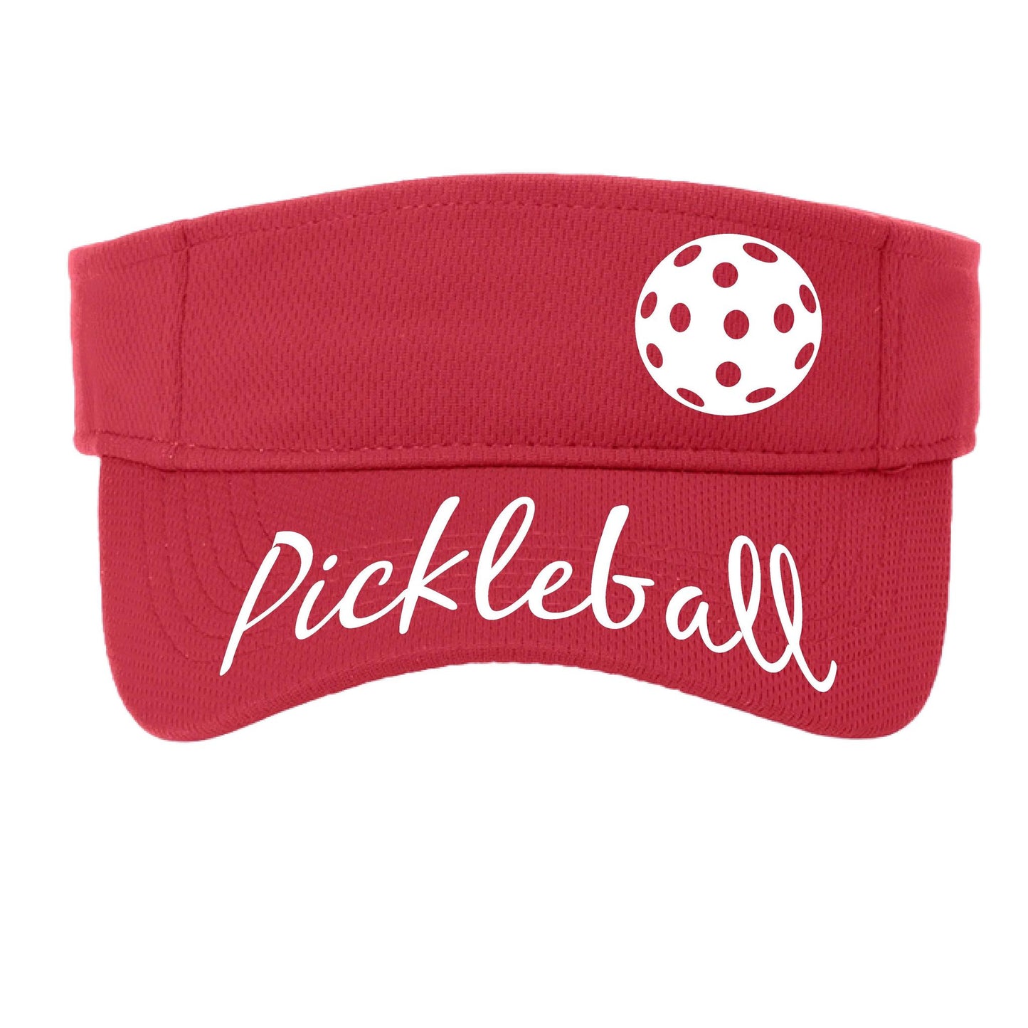 Uplifting Pickleball (10 Custom Pickleball Colors) | Pickleball Visors | Moisture Wicking 100% Polyester