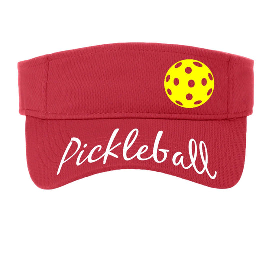 Uplifting Pickleball (10 Custom Pickleball Colors) | Pickleball Visors | Moisture Wicking 100% Polyester