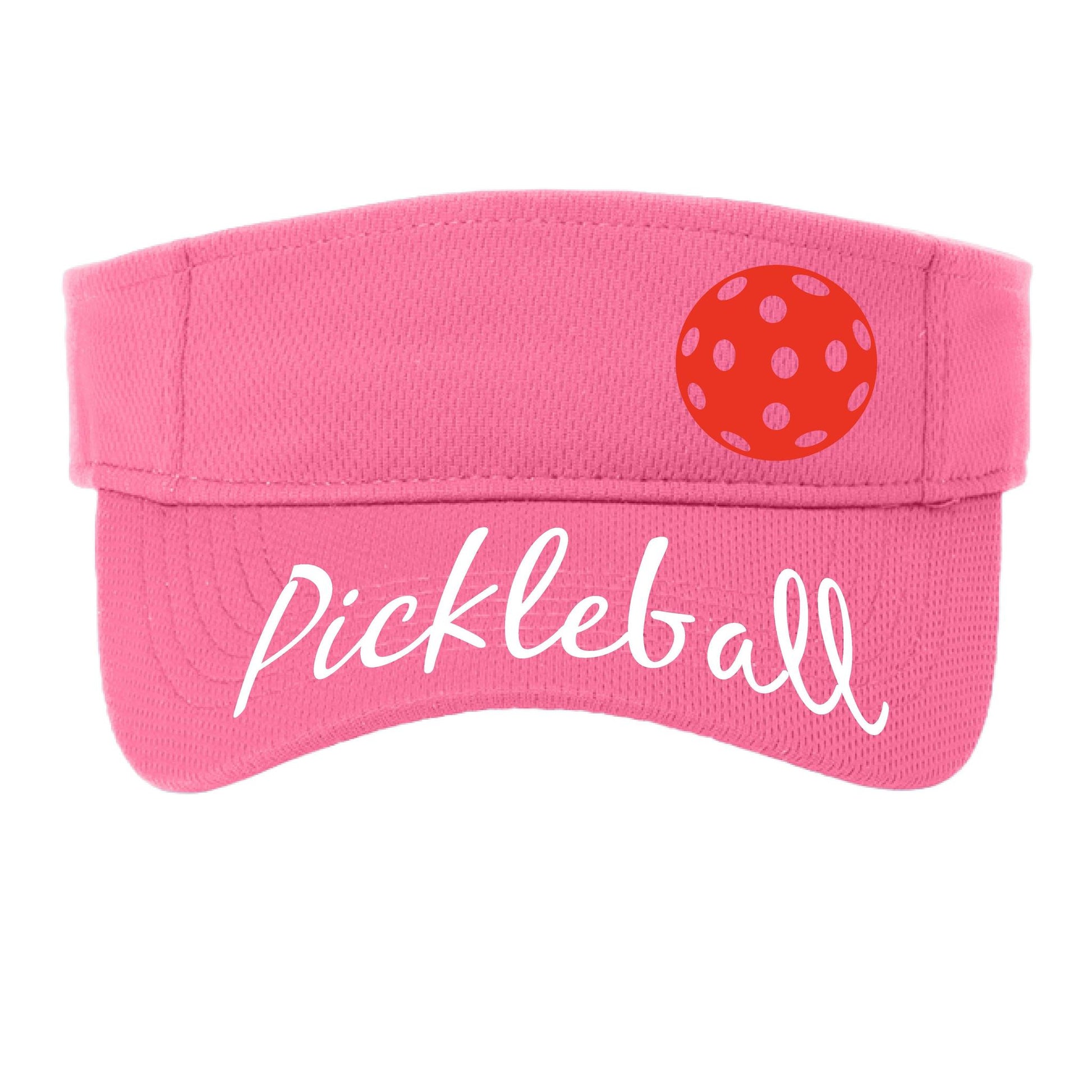 Uplifting Pickleball with Customizable Pickleballs | Pickleball Visors | Moisture Wicking 100% Polyester