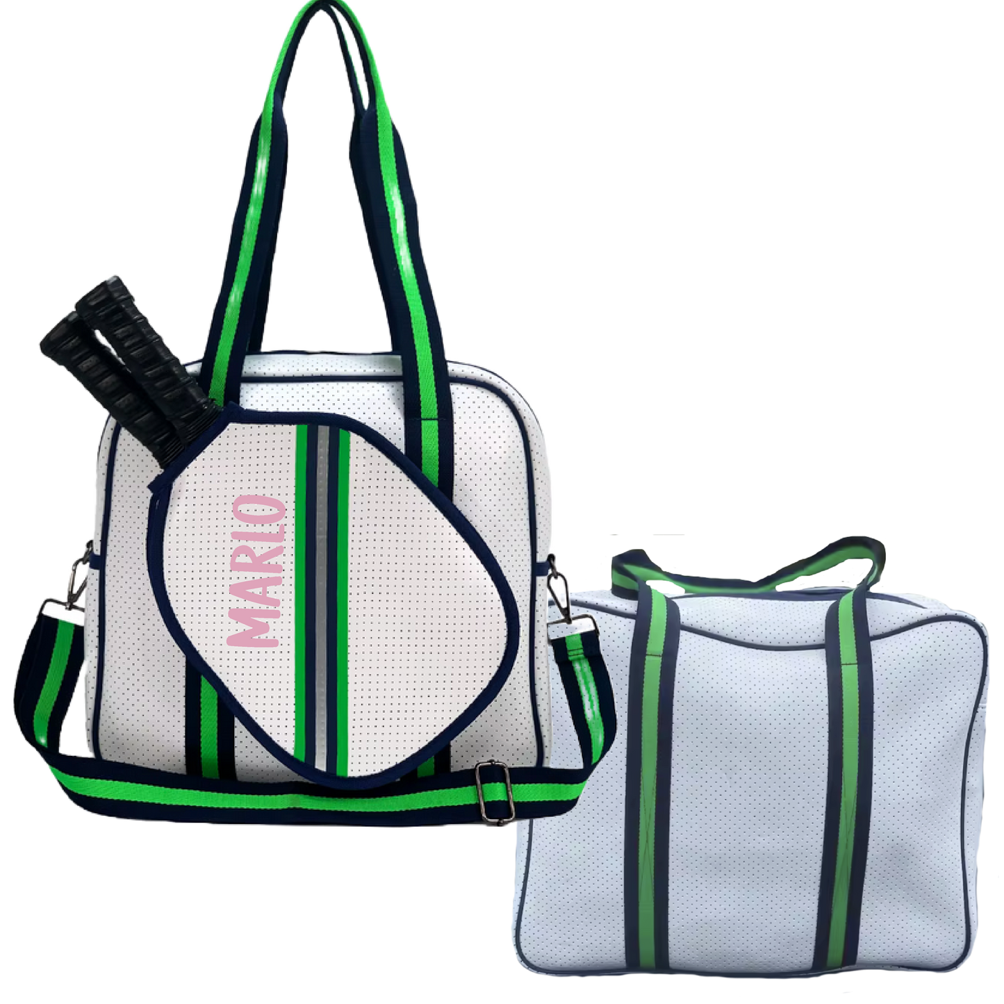 Urban Pickleball Bag | Personalized Pickleball and Paddle Sports Bag | Large Size Court Tote Bag