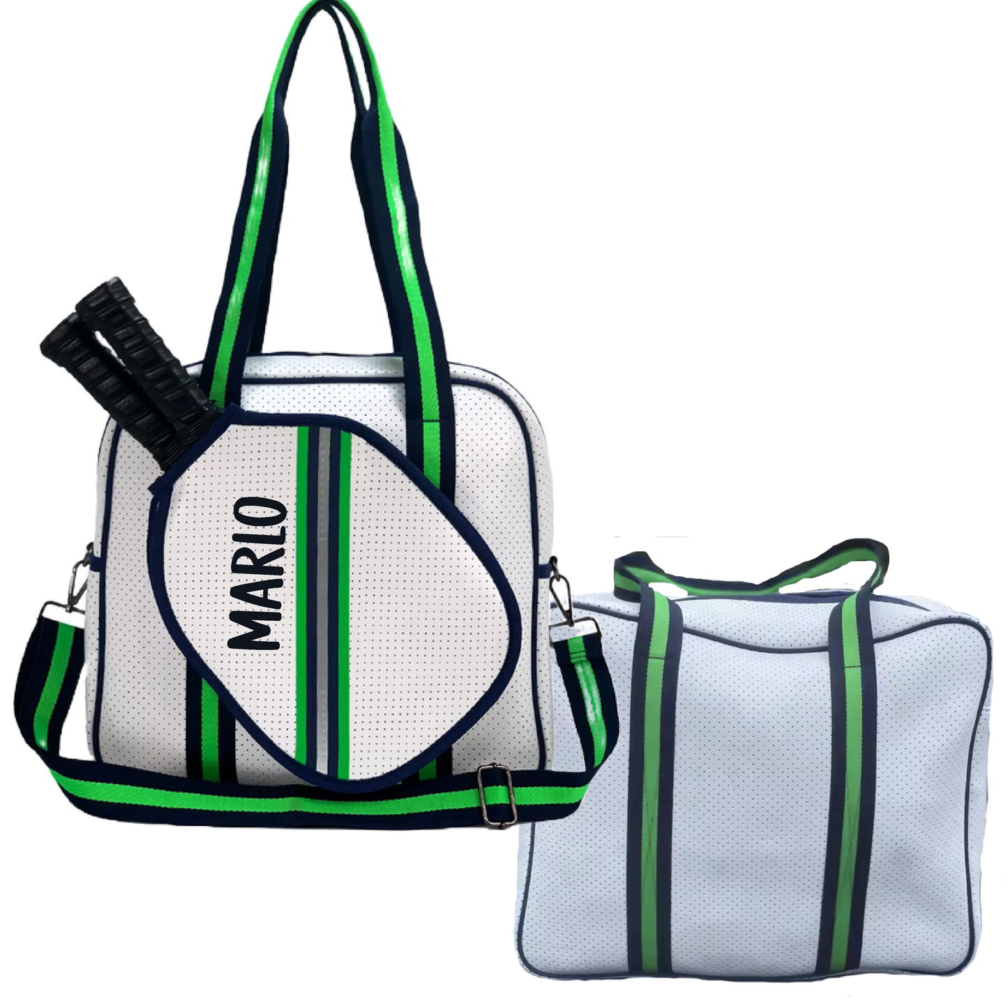 Urban Pickleball Bag | Personalized Pickleball and Paddle Sports Bag | Large Size Court Tote Bag