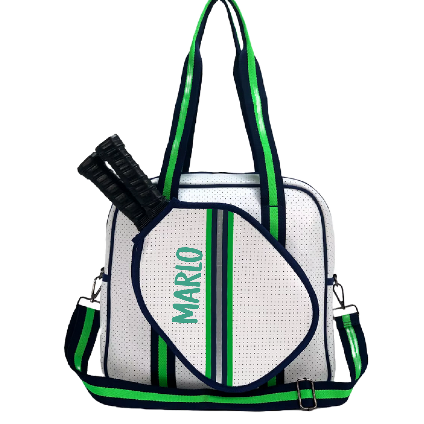 Urban Pickleball Bag | Personalized Pickleball and Paddle Sports Bag | Large Size Court Tote Bag