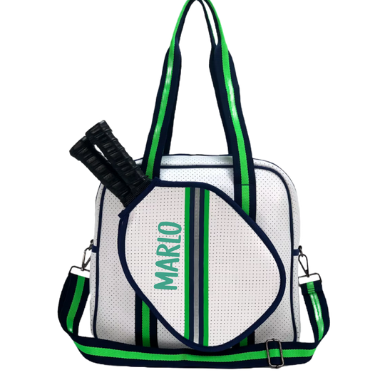 Urban Pickleball Bag | Personalized Pickleball and Paddle Sports Bag | Large Size Court Tote Bag