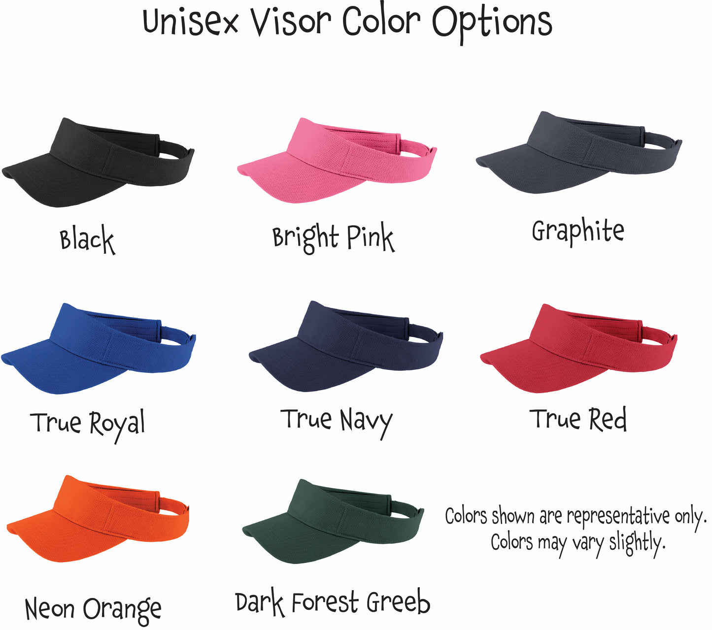 Uplifting Pickleball | Pickleball Visors | Moisture Wicking 100% Polyester