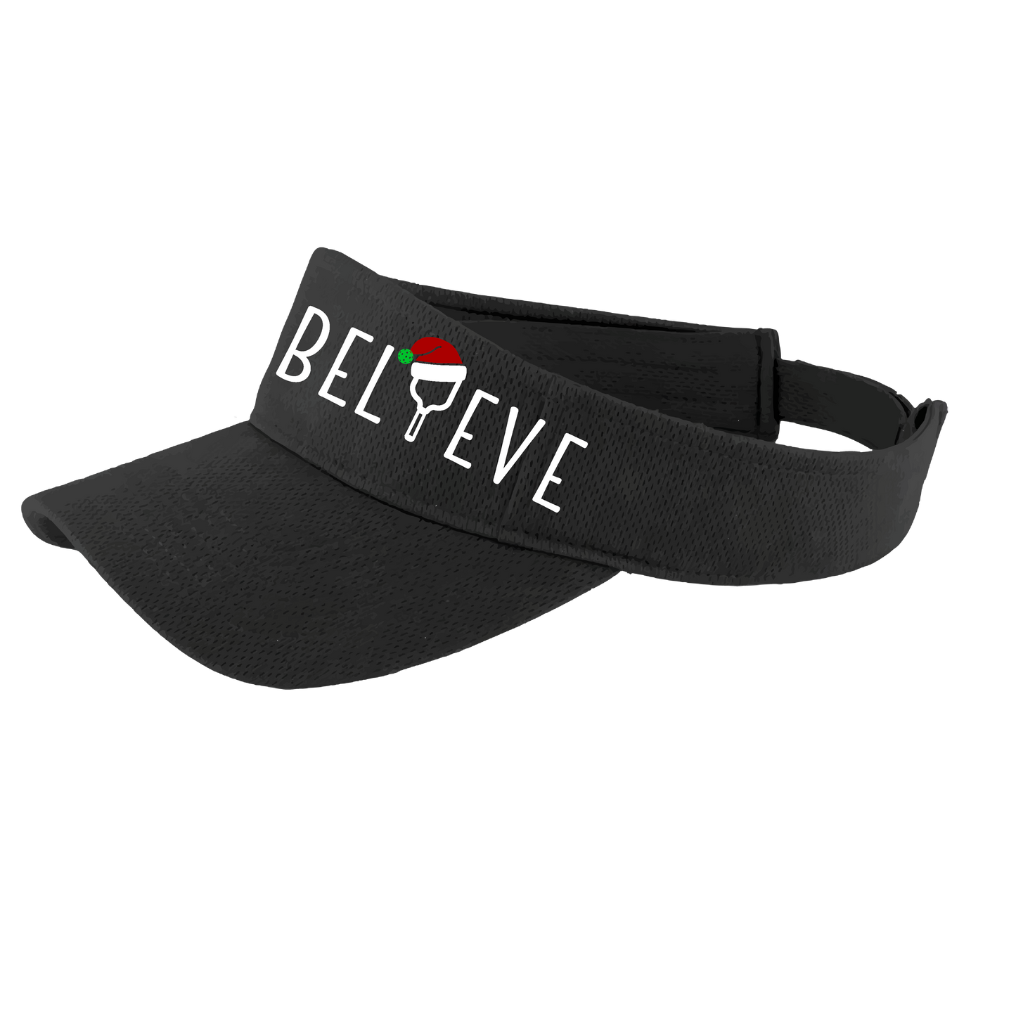 Believe | Pickleball Visors | Moisture Wicking 100% Polyester