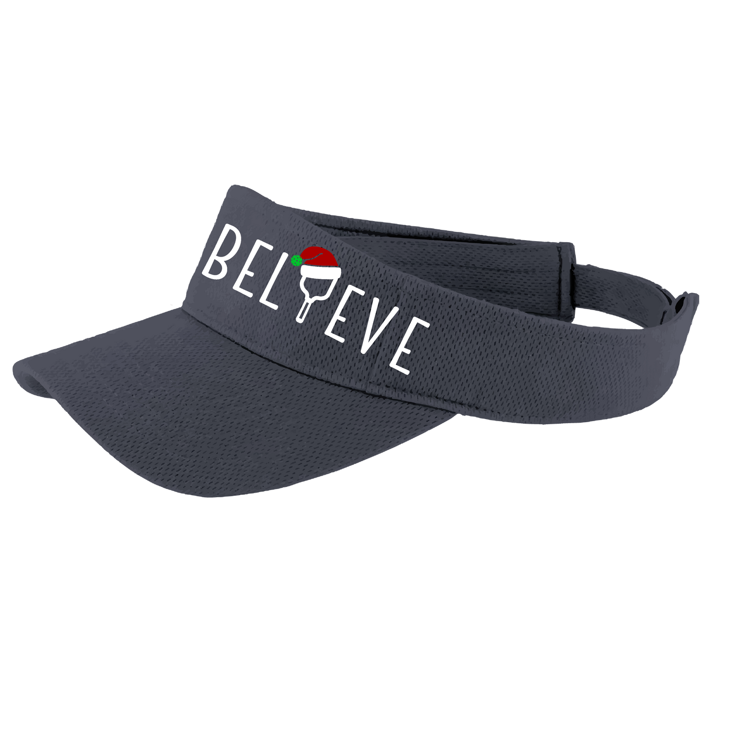 Believe | Pickleball Visors | Moisture Wicking 100% Polyester