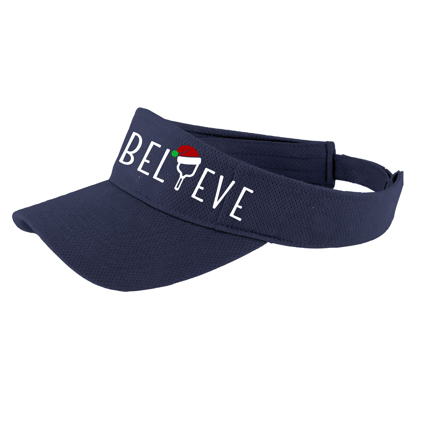 Believe | Pickleball Visors | Moisture Wicking 100% Polyester