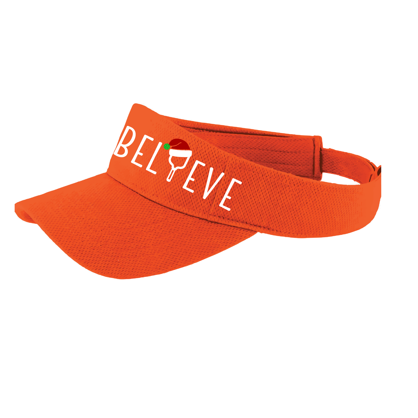 Believe | Pickleball Visors | Moisture Wicking 100% Polyester