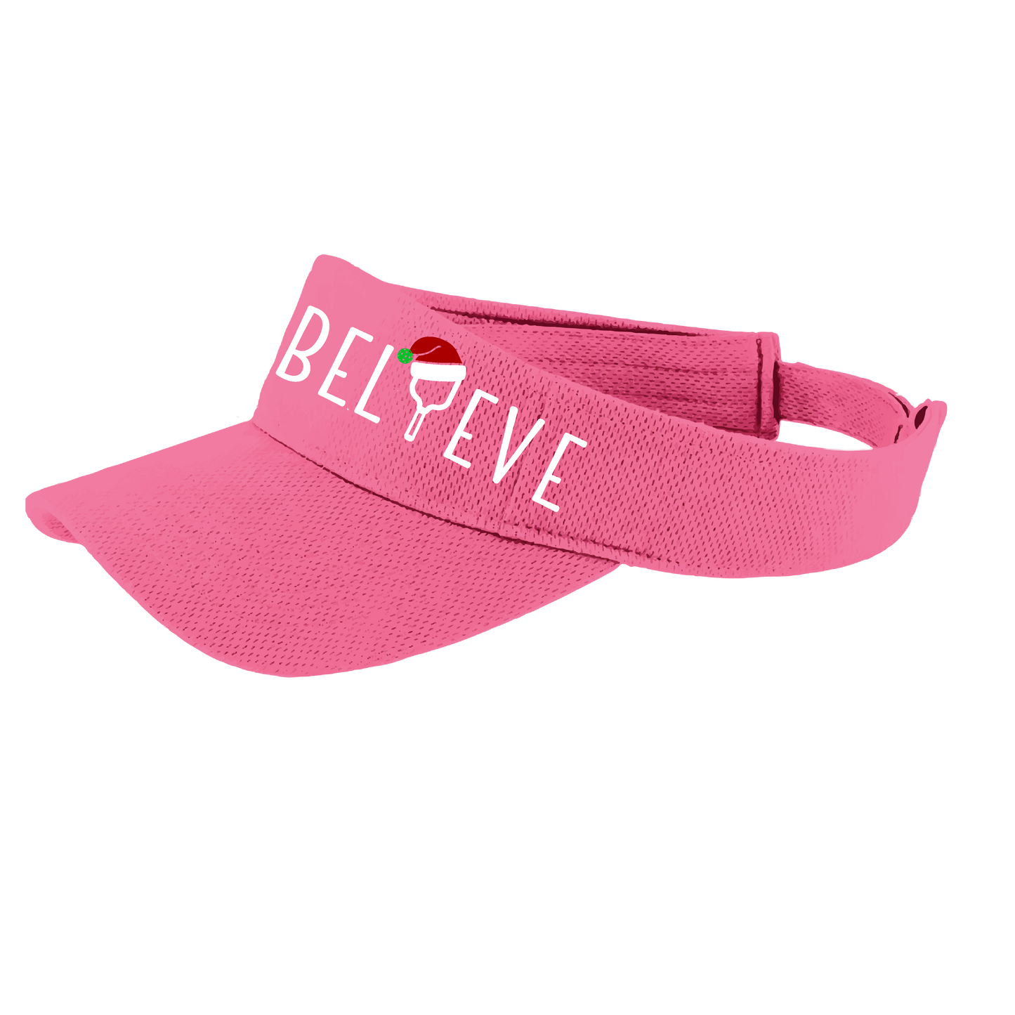 Believe | Pickleball Visors | Moisture Wicking 100% Polyester