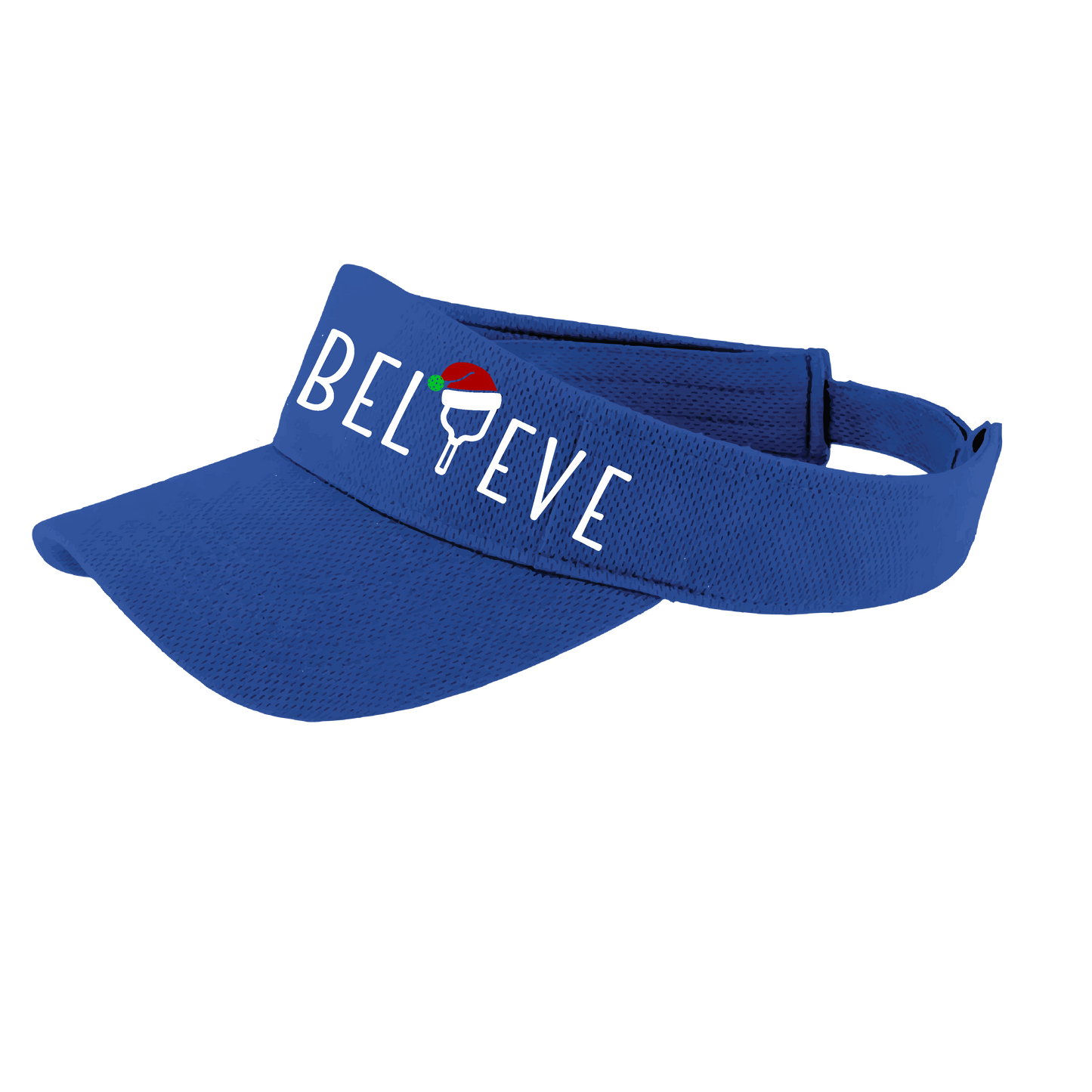 Believe | Pickleball Visors | Moisture Wicking 100% Polyester