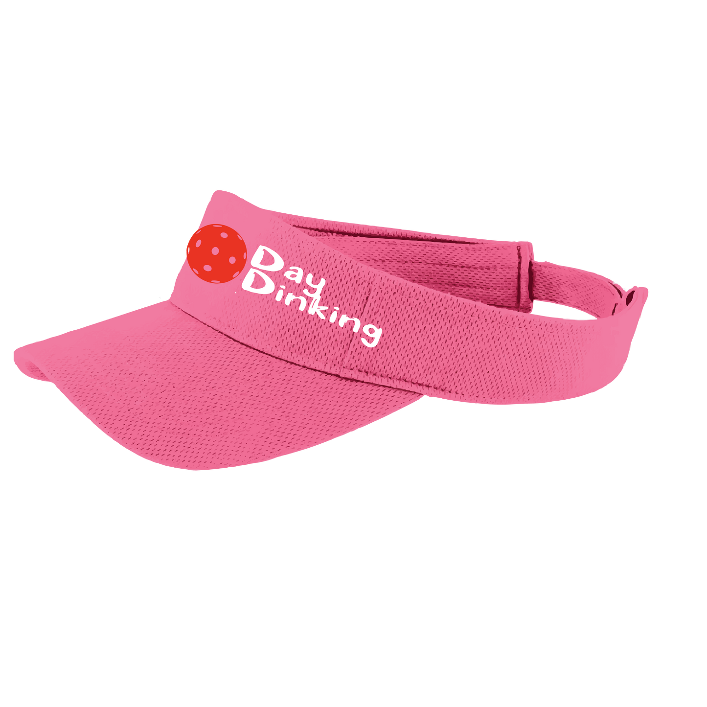 Day Dinking With Pickleball (Customizable) | Pickleball Visors | Moisture Wicking 100% Polyester