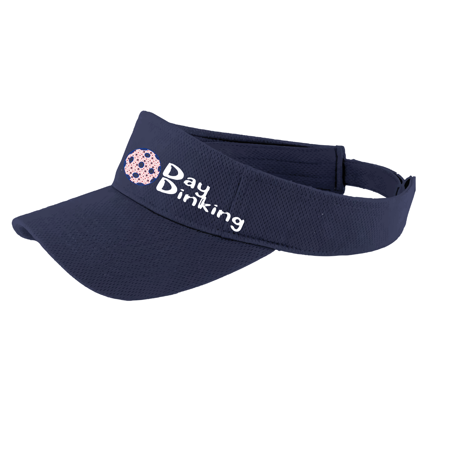 Day Dinking With Pickleball (Customizable) | Pickleball Visors | Moisture Wicking 100% Polyester