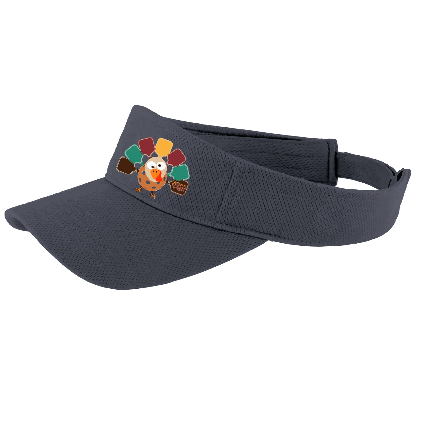 Turkey Pickleball | Pickleball Visors | Moisture Wicking 100% Polyester