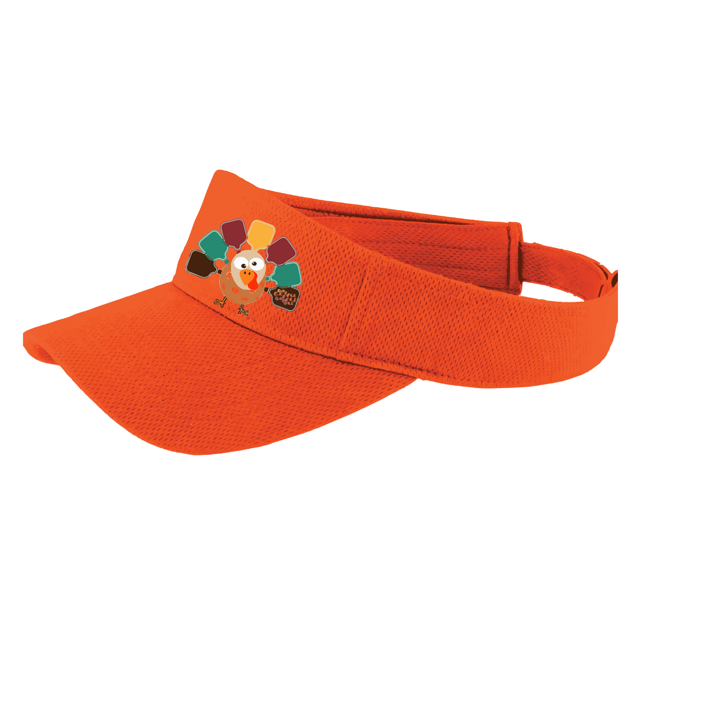 Turkey Pickleball | Pickleball Visors | Moisture Wicking 100% Polyester