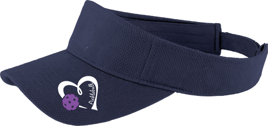 Pickleball Love (Purple) | Clearance Pickleball Visors | Moisture Wicking 100% Polyester