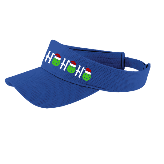 Ho Ho Ho | Pickleball Visors | Moisture Wicking 100% Polyester