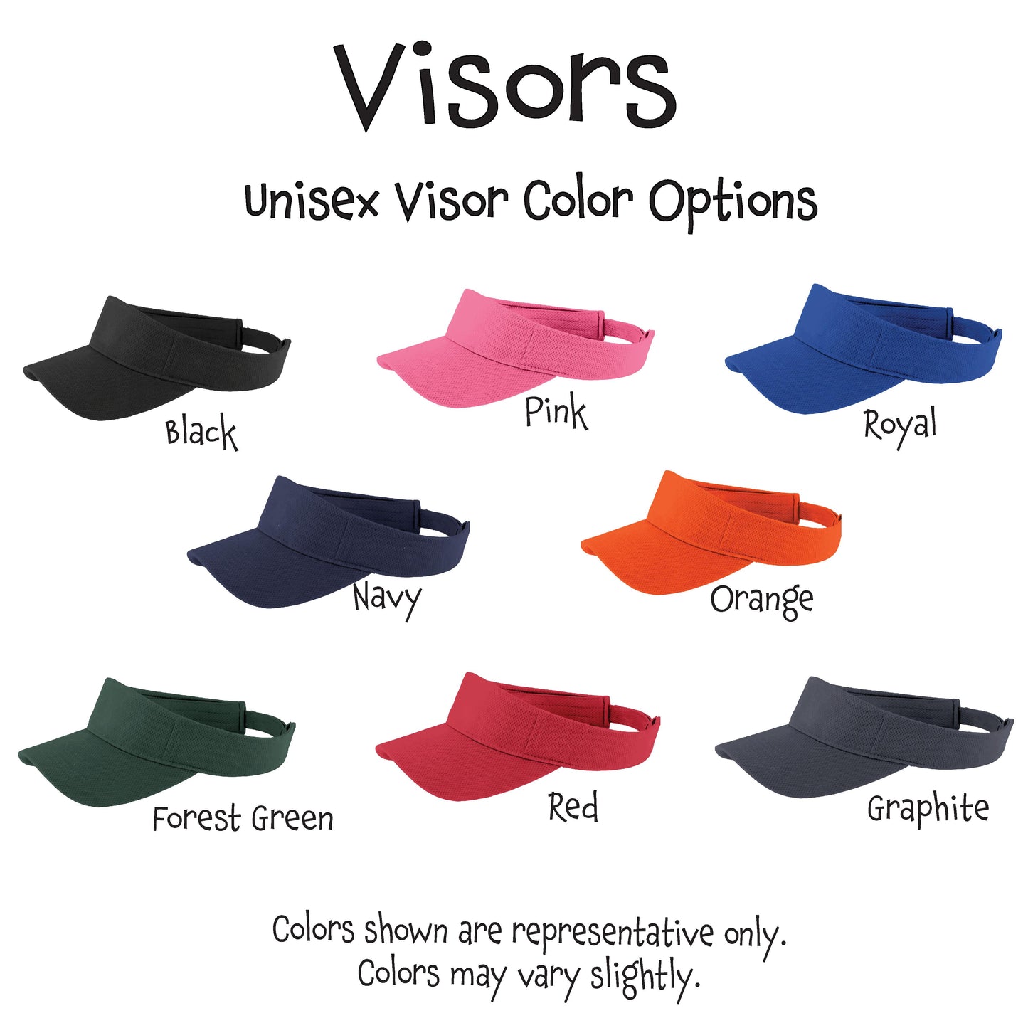 Santa Hat | Pickleball Visors | Moisture Wicking 100% Polyester