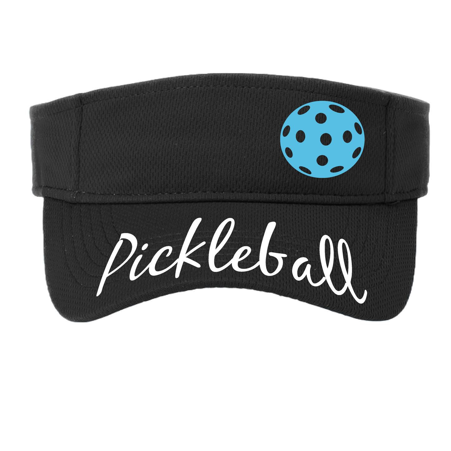 Uplifting Pickleball with Customizable Pickleballs | Pickleball Visors | Moisture Wicking 100% Polyester