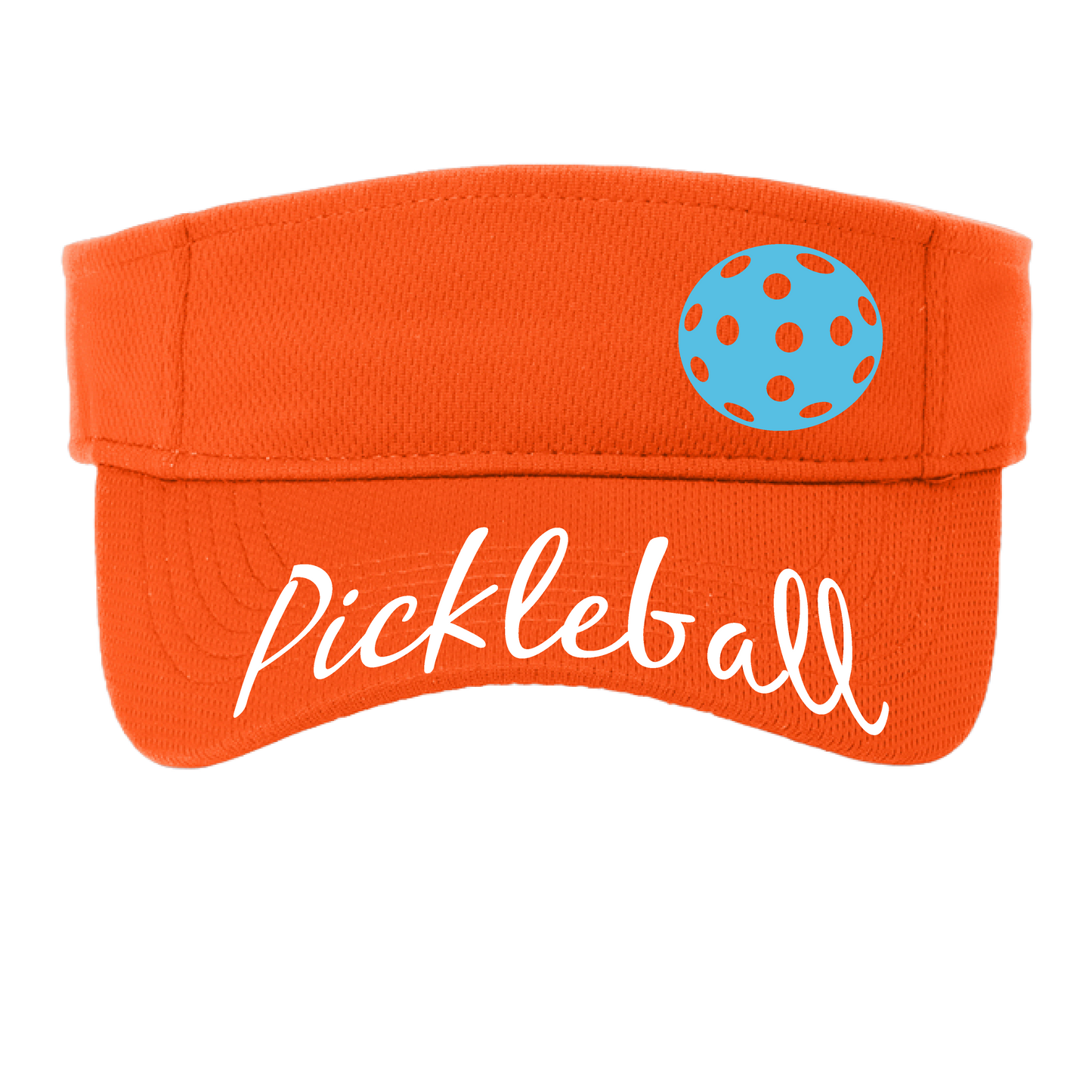 Uplifting Pickleball with Customizable Pickleballs | Pickleball Visors | Moisture Wicking 100% Polyester