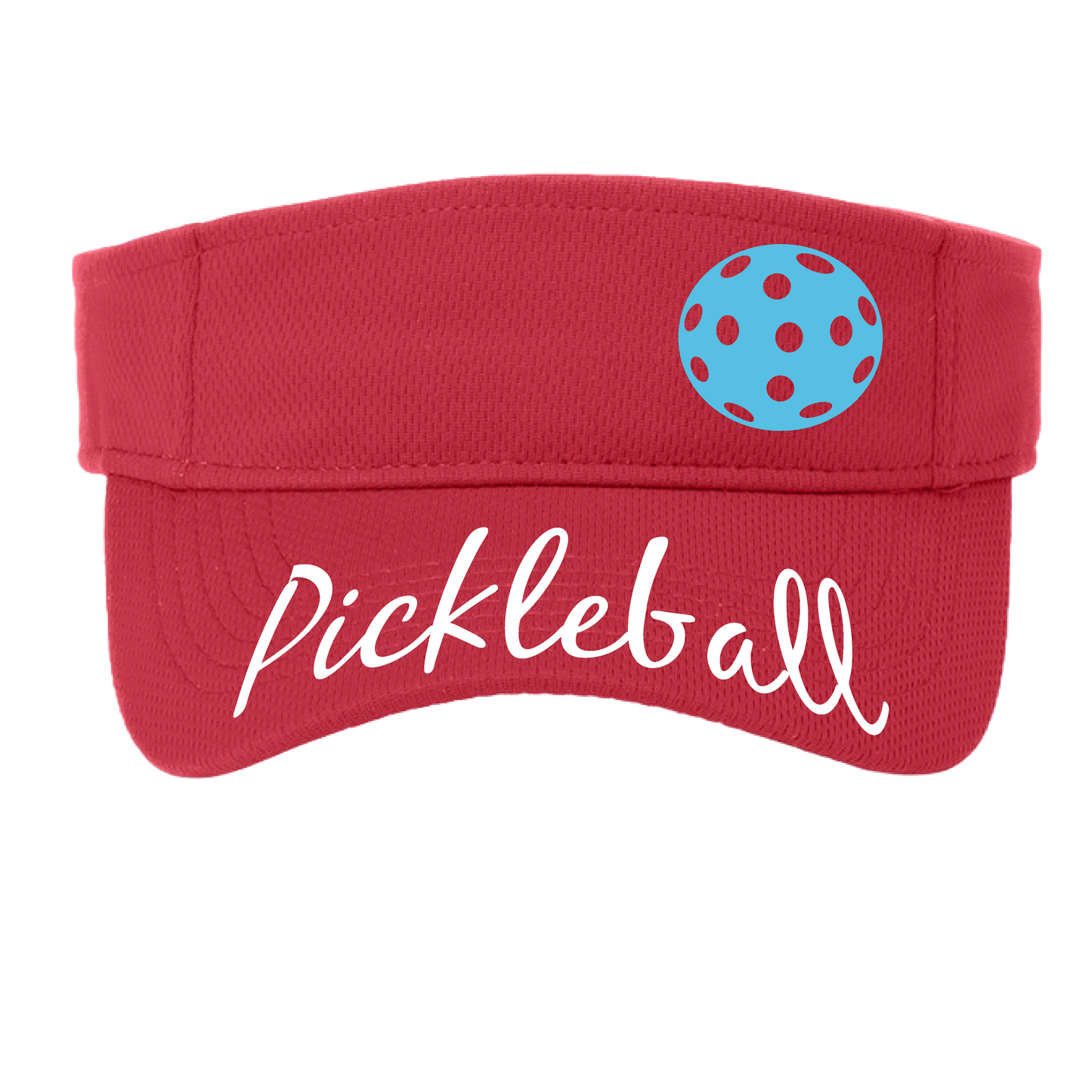 Uplifting Pickleball with Customizable Pickleballs | Pickleball Visors | Moisture Wicking 100% Polyester